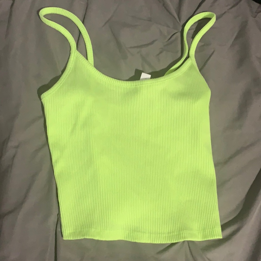 bright greenish yellow american eagle tank